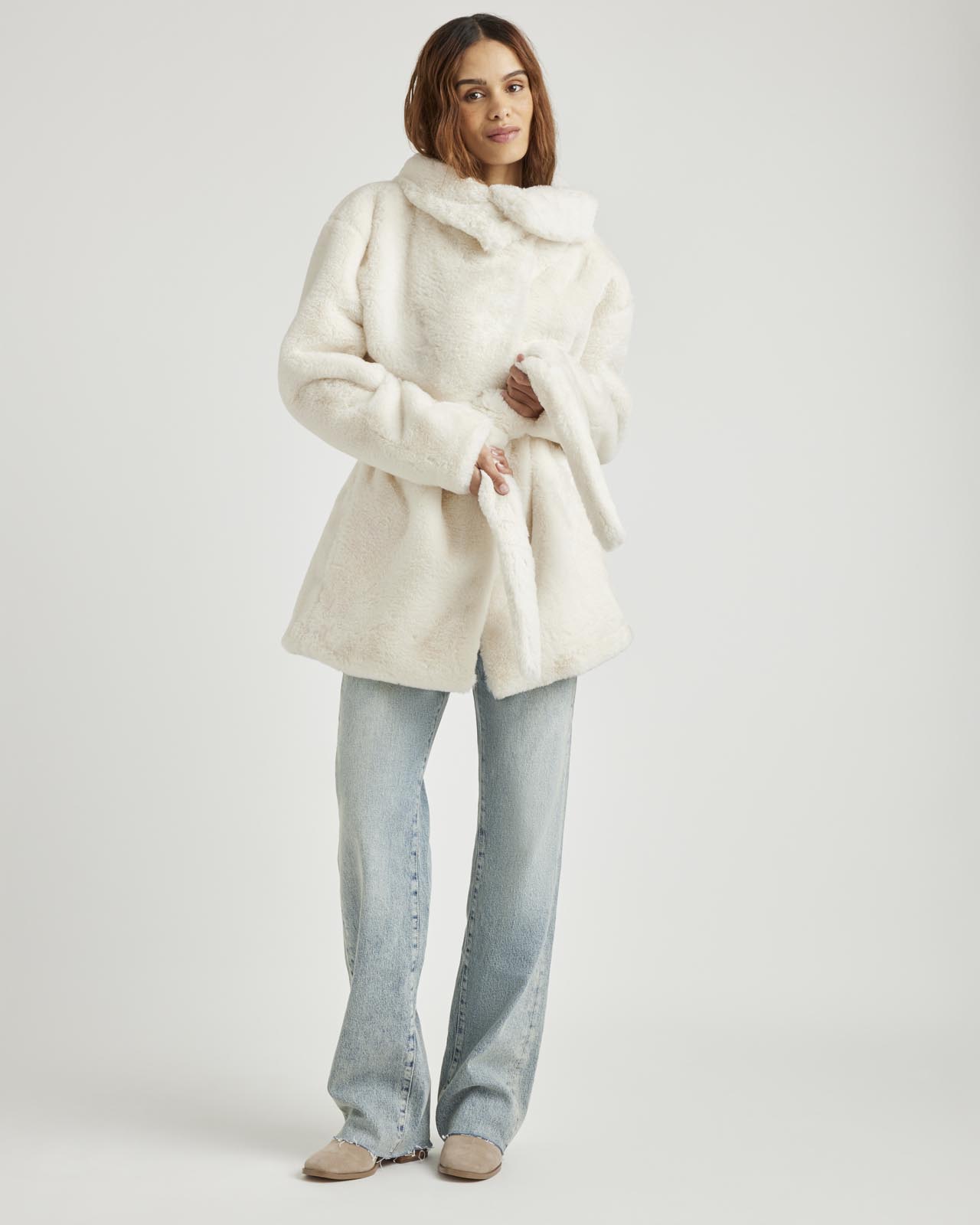 DIANTE★PREMIUM ECO FUR JACKET DIANTE ディアンテ PREMIUM ECO FUR VEST